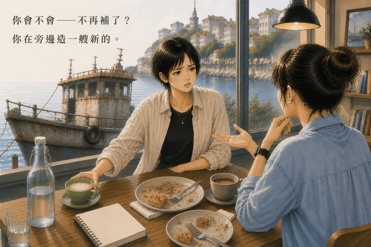 《有意思》EP05 舊船——情境插圖 03