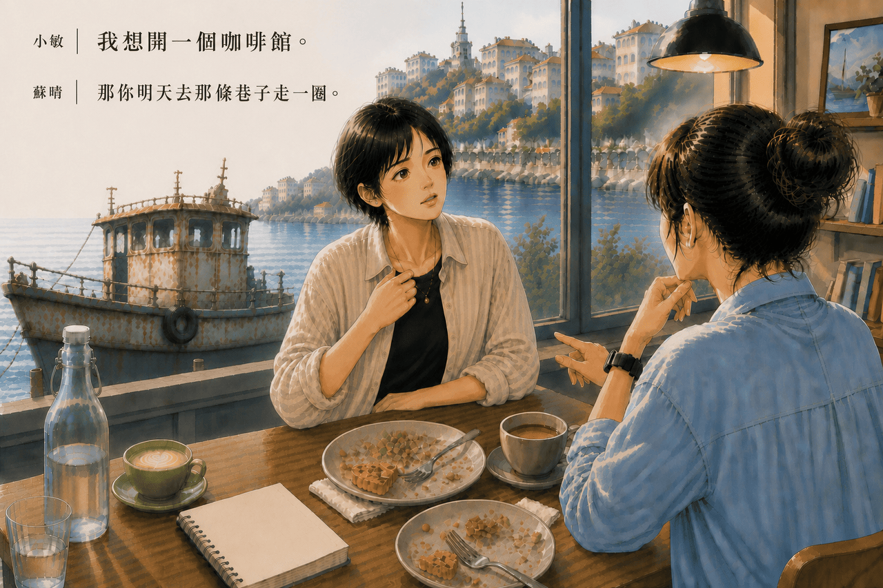 《有意思》EP05 舊船——情境插圖 04