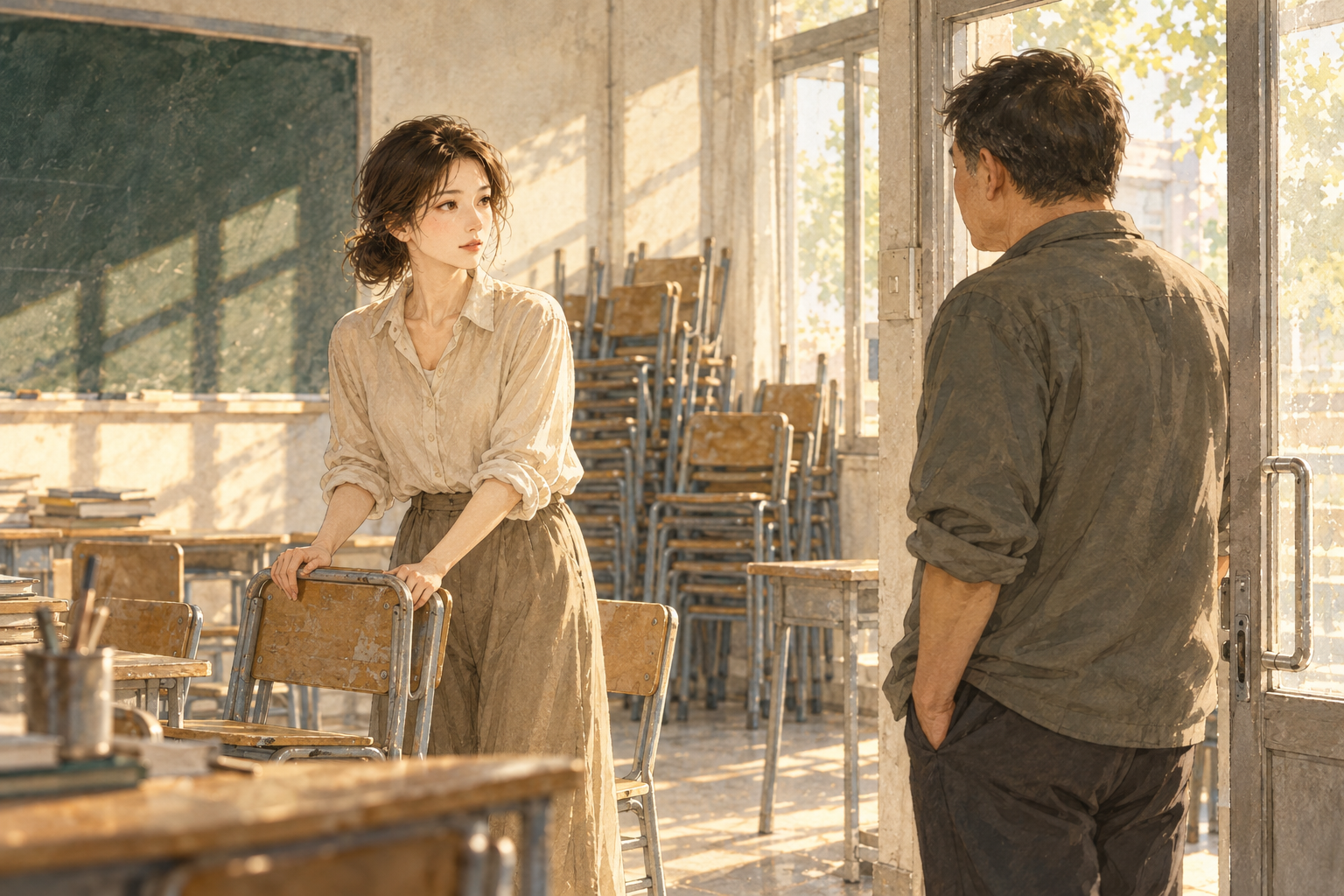 《有意思》EP11 我以為，我還有那間教室——情境插圖 01