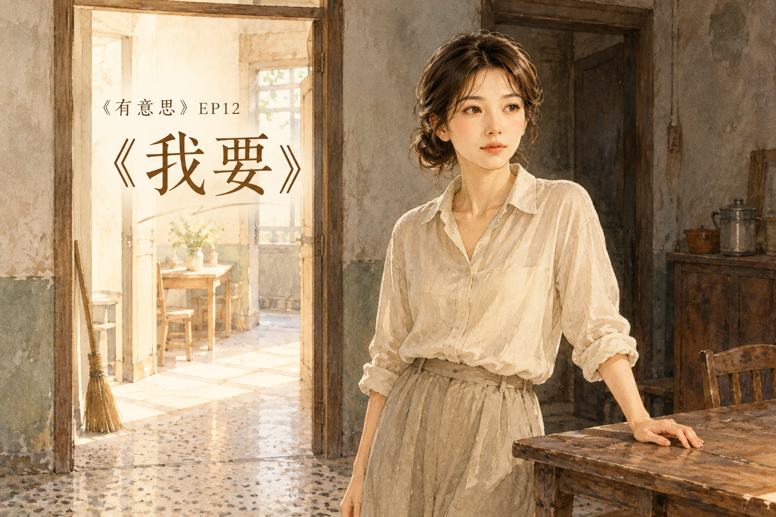 《有意思》EP12 我要——一間老屋，一張黃紙，她寫下自己的名字。
