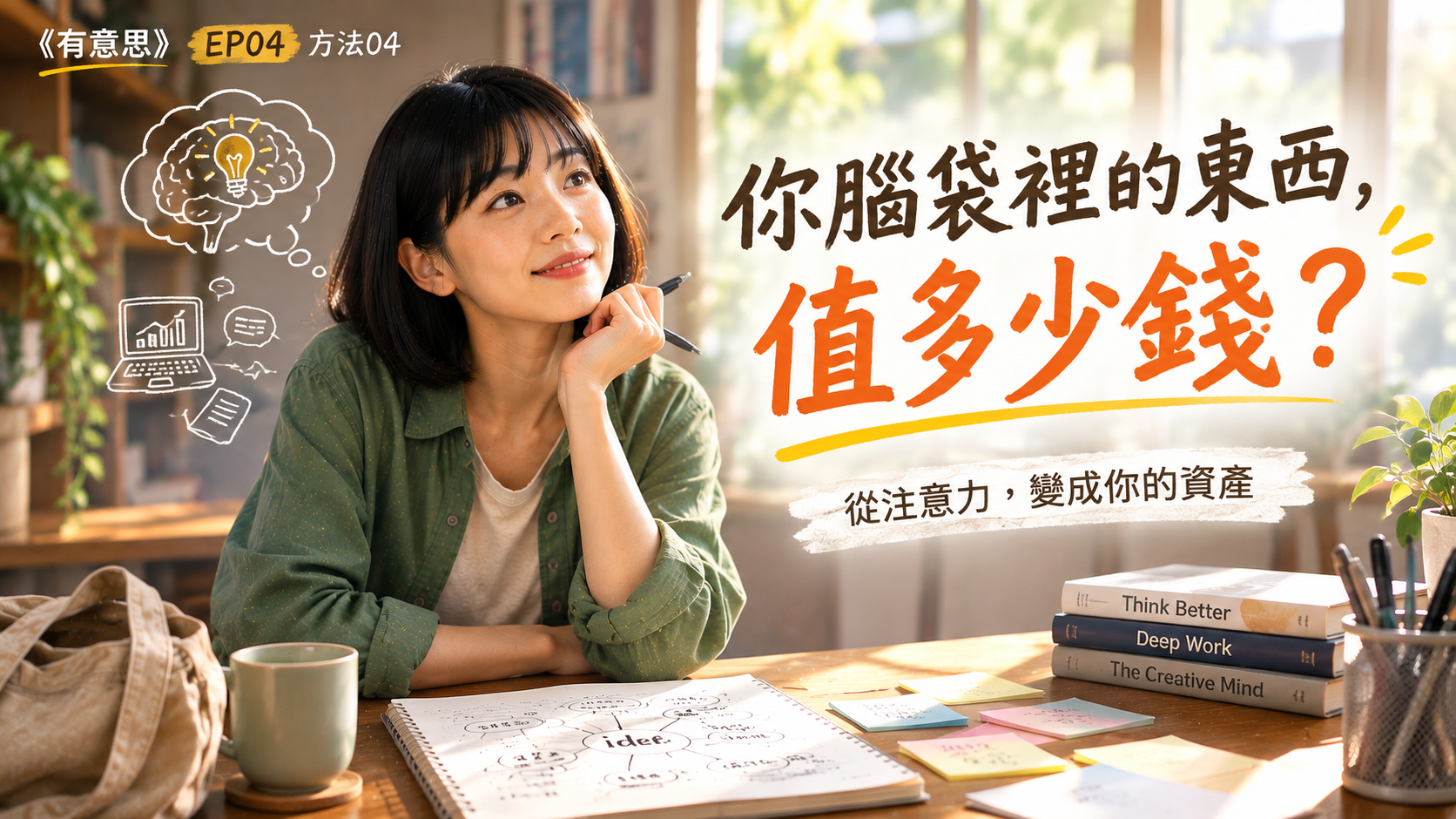 《有意思》生活實驗 04——你腦袋裡的東西，值多少錢？