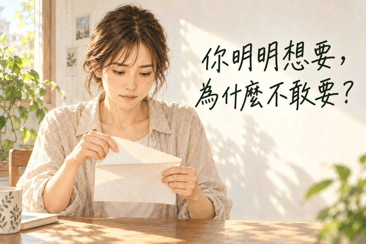 《有意思》生活實驗 你明明想要，為什麼不敢要——午後的光穿過大窗，照在磨得發亮的舊磨石子地板上。