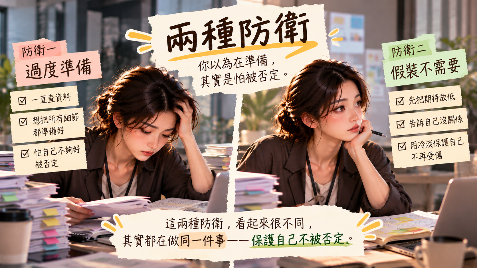 生活實驗 08 你準備了一堆，為什麼還是沒被接住？——情境插圖 01